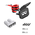 Miniatyrbillede 1 af 5: Anderson-stik, 8AWG 50AMP Batteri Hurtigkoblingsstik{EE}