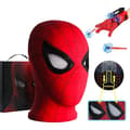 Mascara Spiderman Hodeplagg Cosplay Bevegelige Øyne Elektronisk Maske Spider Man 1:1 Hakekontroll Elastisk Leketøy For Voksne Barn Gave{f2}