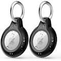 Pikkukuva 1 / 5: 2 kpl AirTag-avainnippua, yhteensopiva Apple AirTag -pidikkeen kanssa, vedenpitävä iskunkestävä Airtags-kotelo 2 kpl{HH}