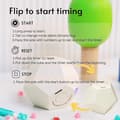 Miniatyrbillede 5 af 5: Terning Timer Roterende Produktivitets Timer - Genopladelig, Lyd Vibration Lys Vækkeur Flip Timer til Tidsstyring Børn