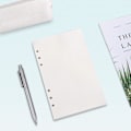 Pikkukuva 5 / 5: A6 Täyttöpaperi, 3 pakkausta 100GSM paksua täyttöpaperia 6 reiän täytearkkia irtolehtipaperia 135 arkkia (270 sivua)