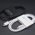 Pikkukuva 1 / 2: 1m Type-C-latauskaapeli – 3A pikalataus Samsung S22, S21, Fold2/3 -puhelimille, USB Type-C