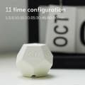 Miniatyrbillede 4 af 5: Terning Timer Roterende Produktivitets Timer - Genopladelig, Lyd Vibration Lys Vækkeur Flip Timer til Tidsstyring Børn