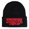 STRANGER THINGS Broderad Mössa/Stickad Mössa med Bokstäver, en Varm Gåva