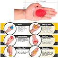 Miniatyrbilde 5 av 5: Klemmeball for håndterapi, stress, leddgikt, smertelindring, treningsball for håndøvelser