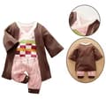 Anime baby-romper 0-18 måneder nyfødt bomull cosplay-kostyme for gutter og jenter A6 59 (0-3M)