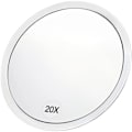 Miniatyrbilde 5 av 5: 20x forstørrelsesspeil med sugekopper{f2}