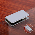 Miniatyrbillede 3 af 10: Glashylde beslag holder lys badeværelse træ fiskemund clips 5-12MM tyk zinklegering fast glasklips{f898}