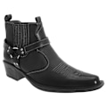 Pikkukuva 5 / 5: US Mässing Herr Eastwood Cowboy Boots 11 UK Svart Svart Black Black 11 UK
