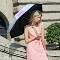 Miniatyrbillede 4 af 6: Rejseparaply lomme paraply kompakt paraply vindtæt stærk 8 ribber foldbar miniply med kapsel cover parasol med UV beskyttelse regnbue{sl}