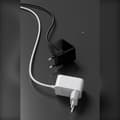 Miniatyrbillede 4 af 7: 12V 1A EU-stik AC/DC-adapter 5.5x2.1mm - Strømforsyning til routere, CCTV-systemer og LED-strips, kompakt til installation sort{F2} Black 104