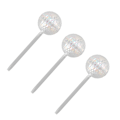 Miniatyrbilde 1 av 6: 2/3/4 stk. Glass Vannkuler for Planter Enkel Automatisk Lekkasjesikker Plantevanner for Alle Potteplanter{F2} 3 pcs