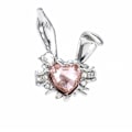 Miniatyrbillede 5 af 5: Kanin Ring Sød Pink Rhinestone Kvinder Piger Fødselsdagsgave[f2]
