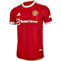 Miniatyrbild 1 av 11: Manchester United Officiell Hemma Tröja 2021/22 (Large) Röd