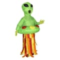 Ilmatäytteinen Halloween-asu: Raketti-avaruusolio Rocket Alien 150-190CM