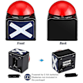 Miniatyrbild 2 av 5: 4 st Spelbuzzer, Spelbuzzer Alarm Ljud Spelknapp med Enkel Trivia Quiz Got Talent Buzzer Spel{f78}