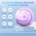 Pikkukuva 2 / 5: (Violetti) Kielikääntäjä, Kuulokkeet, Langaton Bluetooth-ääni, Reaaliaikainen kääntäjä, Tukee 144 kieltä