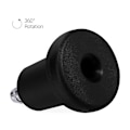 Miniatyrbilde 3 av 5: Kontorstolbein - Sett med 5 erstatningstupper for stolbein 10/22 mm - Stødige og stille stolbein for harde gulv [db]