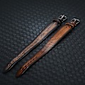 Miniatyrbild 4 av 4: Retro armband i koskinn, enkla läderprydnader för män {F2}