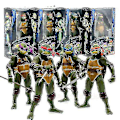 Pikkukuva 4 / 5: Ninja Turtles 1990 Elokuva 7 Neca Tmnt Teini-ikäiset Liikkuvat Lelut Mutantti Toimintahahmo Raphael