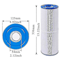 Miniatyrbillede 3 af 5: Spafilter til Prb50-in Unicel C-4950 413-212-02 Filbur -2390 Whirlpool J200 Series Spabad Filter{F2}