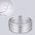 Pikkukuva 2 / 5: 2 mm x 20 m alumiinilanka korujen valmistukseen{F2]