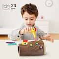 Miniatyrbilde 8 av 8: TOP BRIGHT Montessori-leker for 2-åringer - Magnetisk fuglematingslek for finmotorisk utvikling for gutter og jenter