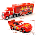 Miniatyrbillede 1 af 6: Disney Pixar Biler 3 Lynet McQueen Lastbil - Perfekt A3