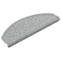Pikkukuva 2 / 7: vidaXL Porrasmatot 15 kpl vaaleanharmaa 65x24x4 cm Grey gray