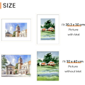 Miniatyrbild 2 av 7: 3-pack Fotoramar A4, Fotoramar Barnteckningar A4, Fotoram Svart för Foton, Bilder, Affischer white 21*29.7cm