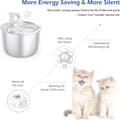 Miniatyrbild 3 av 5: Rörelsesensor för katt hund husdjursfontän Intelligent automatisk infraröd rörelsesensor Universell för husdjursdricksvattendispenser med USB