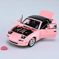 Miniatyrbild 3 av 5: 1:32 Mazda Mx5 Mx-5 Superbil Legering Gjuten Leksaksbil Modell Ljud Och Ljus Dra Tillbaka Barnleksak Samlarobjekt Födelsedagspresent{F2] White