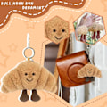 Miniatyrbillede 1 af 2: Sød plys croissant kosher kæledyrslegetøj Amuseable croissant kosher Matplush