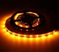 Rgb Led-diodebånd, Strimmellysbånd til Boligindretning Yellow 1m / No-Waterproof