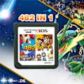 Miniatyrbillede 4 af 7: NINTENDO NDS Spilkort 482 i 1 Kombinationskort Julegave Voksen{F2}