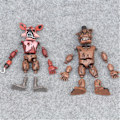 Miniatyrbillede 4 af 5: 6 stk./sæt Fnaf figurer Five Nights spil actionfigurer skrivebordsdekorationer samleobjekter børnelegetøj dekorationsgave