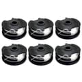 Miniatyrbilde 1 av 5: 6 stk. spoler for Parkside gressklipper, reservedel gresstrimmerspoler, tlp-01 Flerfarget(f2) Multicolor 6pcs