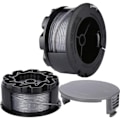 Pikkukuva 1 / 4: Puola x 2 + suojus x 1 Sopii BOSCH UniversalGrassCut reunaleikkuriin 18 18-26 18-260 F016800570.ca{sl}