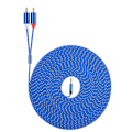 Miniatyrbillede 1 af 7: 3,5 mm til 2RCA Audio Kabel Hi-Fi Stereo Audio Signal Kabel Splitter Guldbelagt Stik (10 m)