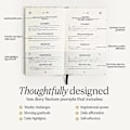 Pikkukuva 4 / 5: Intelligent Change: The Five Minute Journal - Päivittäinen onnellisuuden, tietoisuuden ja pohdinnan lähde - Päiväämätön elämän suunnittelija [F2]
