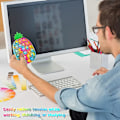 Miniatyrbild 6 av 6: 3-pack Pop It fidgetleksaker för barn och vuxna