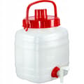 KADAX-behållare med kranbehållare för dricksvatten och drycker, 5 liter, certifikat