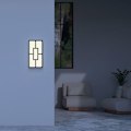 Miniatyrbillede 2 af 4: LED væglampe 20W 3 i 1 IP44 Sort Svart