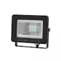Miniatyrbillede 1 af 4: LED Projektor - Uspesificeret - 10W - IP65 - 6500K - Ekstra flad - Aluminium Svart