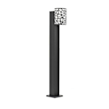 Miniatyrbillede 1 af 2: Potelet LED Bilbao-B80 8W IP44 vit svart