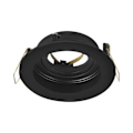 Miniatyrbillede 3 af 4: Beta R3 rund sort plet støtte MR16 GU10/GU5.3 Svart