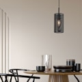 Miniatyrbillede 2 af 4: Suspension dekorativ 1xE14 23W IP20 – Sort Svart