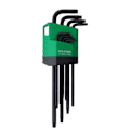 Miniatyrbillede 1 af 3: Sæt med 8 inviolable Torx-nøgler, CETAFORM, L lang arm