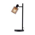 Miniatyrbillede 3 af 4: Dekorativ bordlampe 1xE14 23W IP20 – Metal Svart