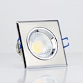 Miniatyrbild 4 av 4: Spot LED downlight - Matt krom - 5W - 217 lumen - Energiklass A+ - Inomhus Matt krom